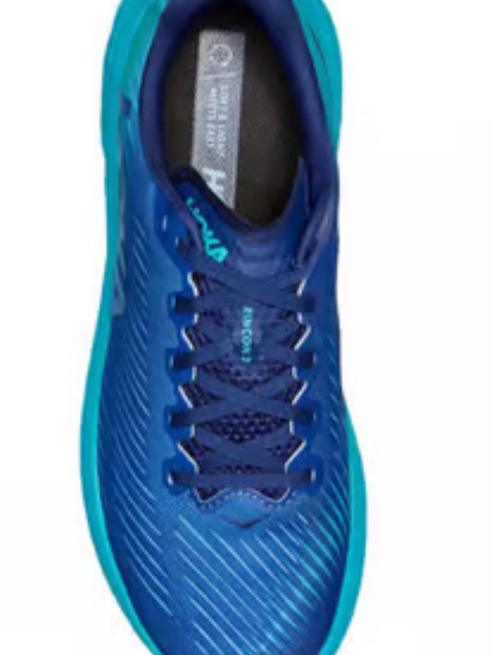 Hoka One One Rincon 3 Mens Size
8.5 Bluing/Scuba blue running Sneakers